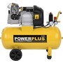 Powerplus POWX1770 9 bar 50 liter tankinhoud oliegesmeerd